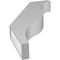Ekena Millwork 3 1/2-in. W x 18-in. D x 30-in. H Funston Architectural Grade PVC Knee Brace BRCP035X18X30FST - alternate 4